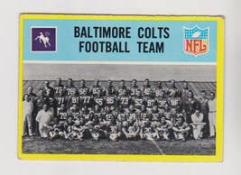  1967 Philadelphia #13 Baltimore Colts Team Johnny Unitas Lenny Moore - £6.36 GBP