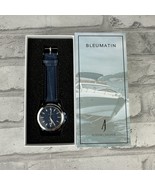 Bleumatin Austin Jageur Watch 42mm Quartz Blue New In Box Needs Battery - $590.86 MXN