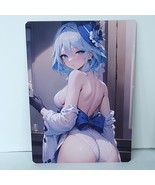 Furina Premium Waifu Card Anime Girl Wall Art Double Sided Oversized Boa... - $428.96 MXN