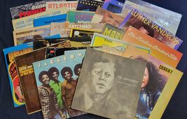 c7) Vintage Mixed Junk Drawer Lot 27 Album 12" Record Covers - $11.87