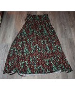 Womens LulaRoe Size Medium Maxi Flared Dress Geometric Design  - £13.89 GBP