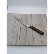 Vintage Kabar 8&quot; blade Chef&#39;s Slicing Boning Carving Kitchen Knife Wood Handle - £15.71 GBP