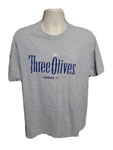 Three Olives Vodka Adult Gray XL TShirt - $19.80