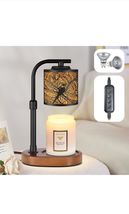 Candle Warmer Lamp with Timer Dragonfly Style Electric Wax Melt Decor - $16.37