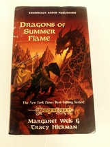 DragonLance Dragons Of Summer Flame Audiobook on Cassettes by Weis &amp; Hickman LN - £27.35 GBP