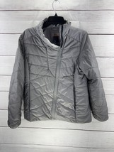 5.11 Tactical Series Quilted Jacket Coat Full Zip Gray Medium - £20.54 GBP