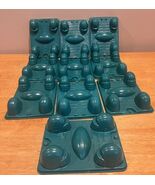 Jell-O Jiggler Football Molds 4 Helmets And 1 Football 10 Pack - $546.37 MXN