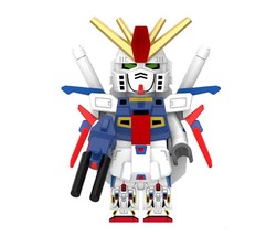 Minifigure Gundam Enhanced Zz Cartoon Custome - $7.94