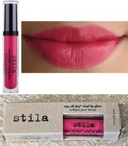 Stila Stay All Day Vinyl Lip Gloss Melon Vinyl 4 ml / 0.14 Oz New In Box - $12.00