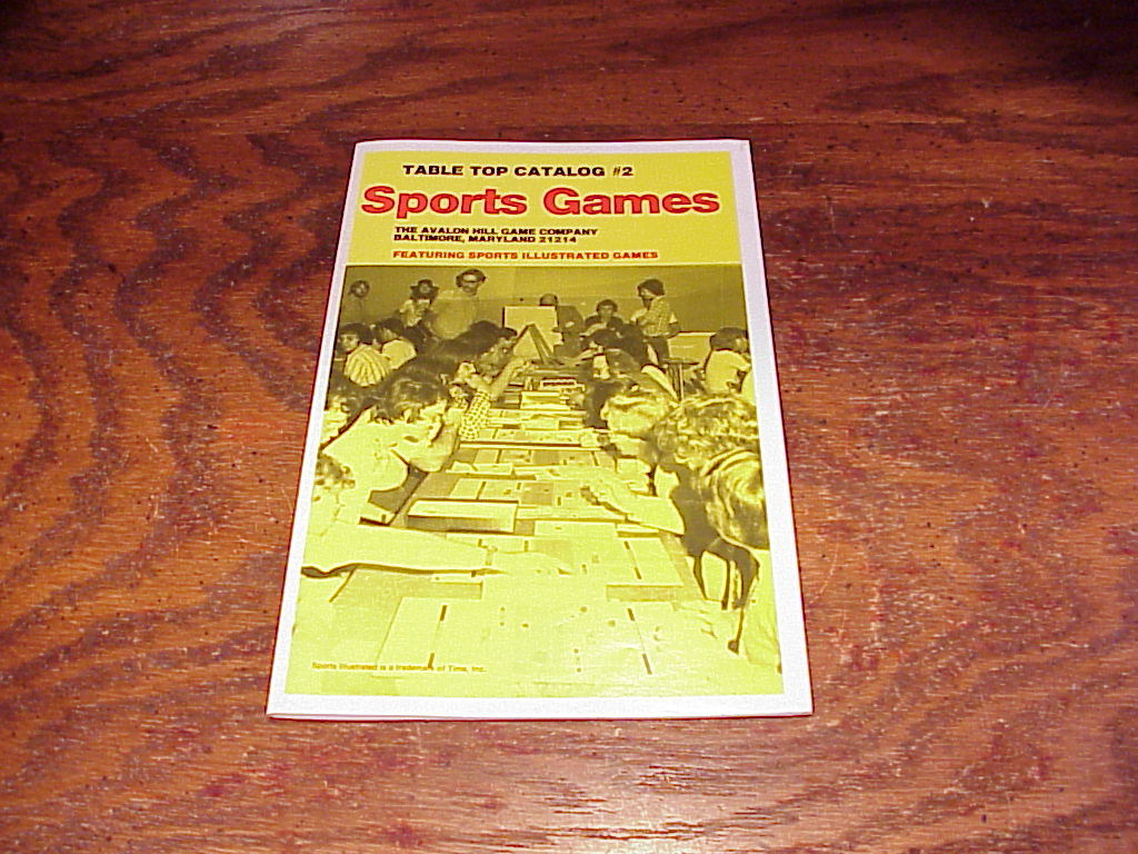 Primary image for Vintage Avalon Hill Sports Games Catalog, No. 2 and No. T3343