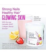 Herbalife Skin Collagen Beauty Booster Lemonade Strawberry Flavor 6.03 Oz - $42.99