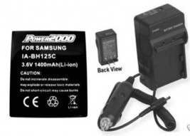 Battery + Charger for Samsung HMXR10 HMX-R10B HMXR10B - £41.76 GBP