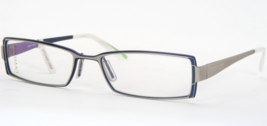 Devisage D1025 C2 Silver /Blue Unique Rare Eyeglasses Glasses Frame 53-17-140mm - £79.78 GBP