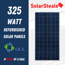 Used GCL GCL-P6/72 325W 72 Cell 325 Watt Polycrystalline Solar Panels - £103.91 GBP
