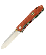 Kam Knife - T20 - N690 Steel - Red Inlay Handle - Knife - $84.43