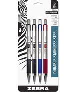 Zebra Pen F-301 Retractable Stainless Steel Ballpoint Pen, Fine Point 0.... - €12,70 EUR
