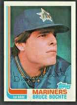 Seattle Mariners Bruce Bochte 1982 Topps Baseball Card 224 nr mt - £0.39 GBP