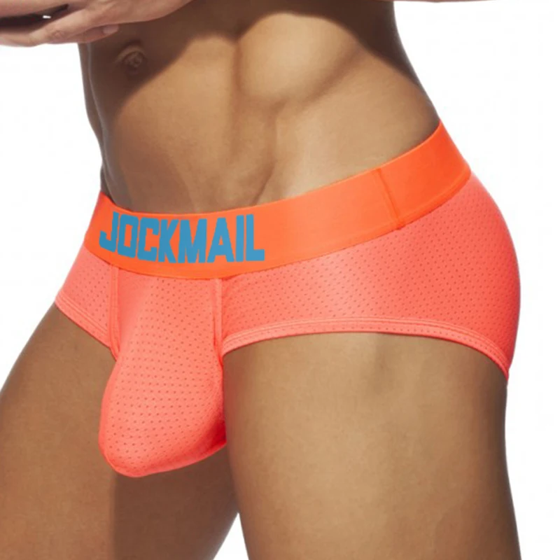 Sporting JOCKMAIL Men Underwear Briefs Nylon Spandex Breathable Male Panties Cue - £23.37 GBP