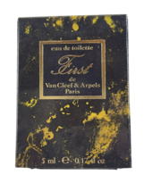 Vintage First By Van Cleef &amp; Arpels Splash Pure Parfum 0.17 Oz - £51.53 GBP