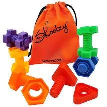 Jumbo Nuts And Bolts Toddler Toys Montessori Toys Building Stocking Stuffers For - £23.97 GBP
