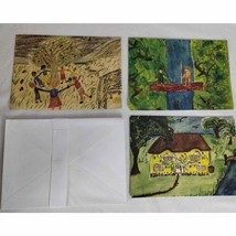 6 Blank Note Cards US Holocaust Memorial Museum Children&#39;s Artwork - 7&quot; x 5&quot; - £7.00 GBP