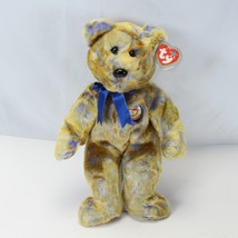 TY Beanie Babies Official Club Collection 2000 Clubby III Brown Blue Bear - £15.32 GBP