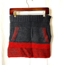 Everest Designs Womens Wool Hand Knit Nepal Skirt Sz L Large - £19.66 GBP