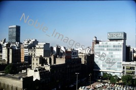 1969 Olivetti Building, Cityscape Nescafe Building Buenos Aires Kodachrome Slide - £3.56 GBP