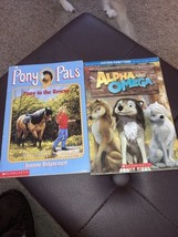 Two Wonderful Children’s Books Alpha And Omega &amp; Poney Pals Pony To The Rescue - £4.75 GBP