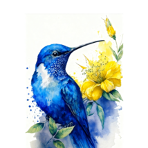 Hummingbird Flowers Diamond Art Painting Kits for Adults-DP018 - $289.02 MXN+