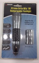 Wagan EL2596 Xtreme Brite-Nite Silver 1 Watt Rechargeable Flashlight - $24.95