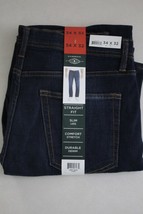 G.H.BASS &amp; CO  Men&#39;s Straight Fit Comfort Stretch Slim leg Blue Jeans 34 x 32 - £19.73 GBP