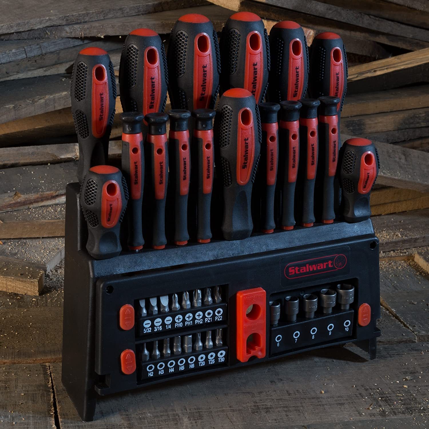 Stalwart - 75-Ht4089 39 Piece Screwdriver And Bit Set With Magnetic Tips- Precis - £30.99 GBP