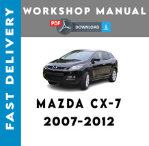 Mazda CX-7 2007 2008 2009 2010 2011 2012 Service Repair Workshop Manual - £5.49 GBP