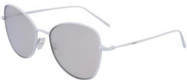 DKNY DK104S-101 Sunglasses Sun Glasses 101 WHITE Authentic New 55mm FEMALE - $77.59
