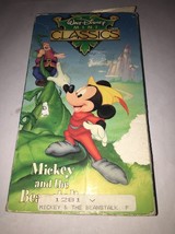 USED Walt Disney&#39;s Mini Classics Mickey and the Beanstalk VHS 691 - £18.68 GBP