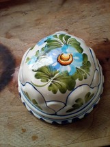 Vintage Bassano Ceramiche ABC Floral Hand Painted  Ceramic  Pottery  Mold ITALY - £8.55 GBP