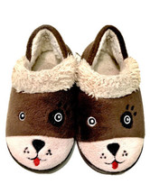 Wonder Nation Toddler Boys Size 7/8 Puppy Dog House Rubber Bottom Slippers - £7.15 GBP