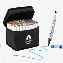 ColorBlend Pro: 88 Vibrant Alcohol Markers for Artists, Kid - $125.72