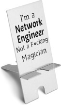 Universal Network Engineer Funny Saying Stainless Steel Cell Phone Stand - £9.49 GBP