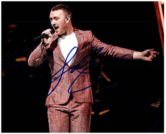 SAM SMITH  Authentic Autographed Signed 8X10 Photo w/Certificate - 27175 - $65.00