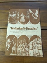 Invitation To Paradise The Polynesian Cultural Center Brochure - $14.85