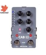 Mooer Cab X2 Guitar Effect Pedal + Power Supply - $187.45 CAD