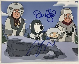 Dan Aykroyd &amp; Seth MacFarlane Signed Autographed &quot;The Family Guy&quot; Glossy 8x10 Ph - £120.63 GBP