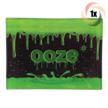 1x Tray Ooze Medium Shatter Resistant Glass Rolling Tray | Slime Design - £18.71 GBP