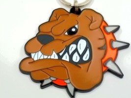 &quot;Spike The BULLDOG/Cleveland Browns Dawg KEYCHAIN/Backpack Jewelry (G4) - £11.79 GBP
