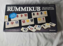 The Original Rummikub Fast Tile Game Vintage 1990 Pressman Complete Set - £14.67 GBP