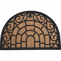 EVIDECO French Home Goods Sheltered Half Round Front Door Mat Harry Natu... - £18.59 GBP