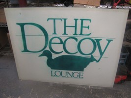 Vintage Decoy Lounge Outdoor Sign #2 - $49.49