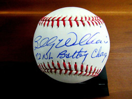 Billy Williams 72 Nl Batting Champ Chicago Cubs Signed Auto Ml Baseball Schwartz - £118.26 GBP